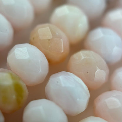 Faceted Opal Rondelle Beads (6x4mm) image 4