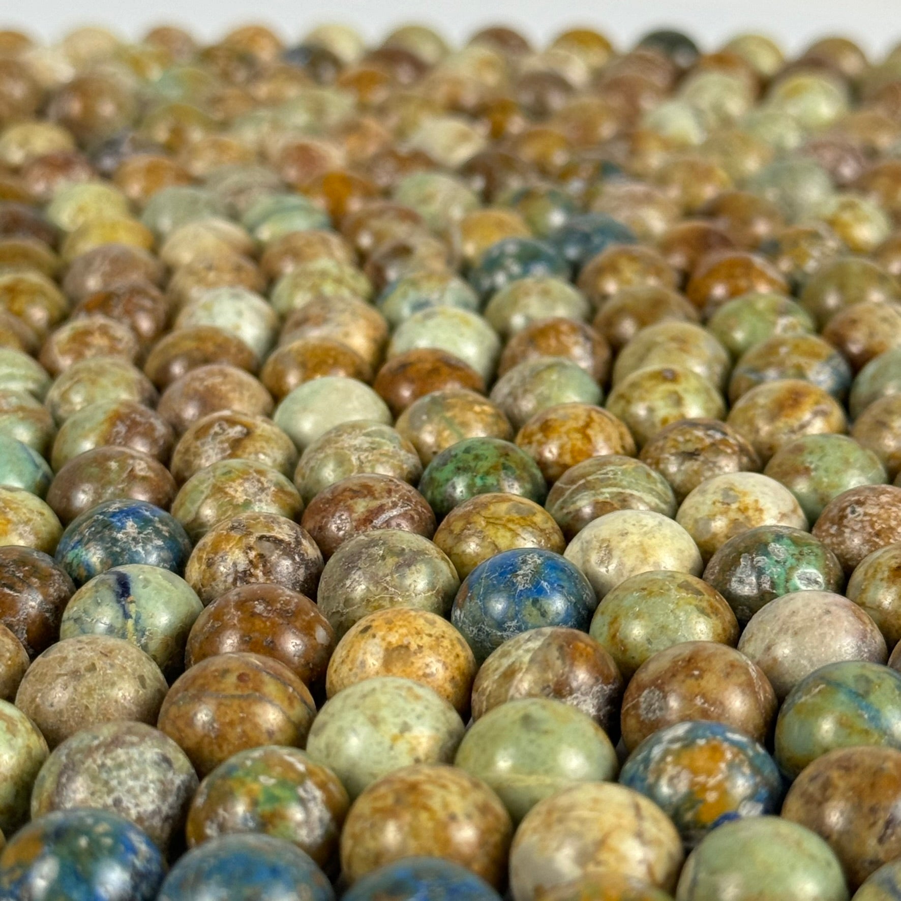 Azurite Polished Round Beads image 3