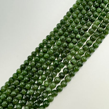 BC Jade AA Polished Round Beads image 4