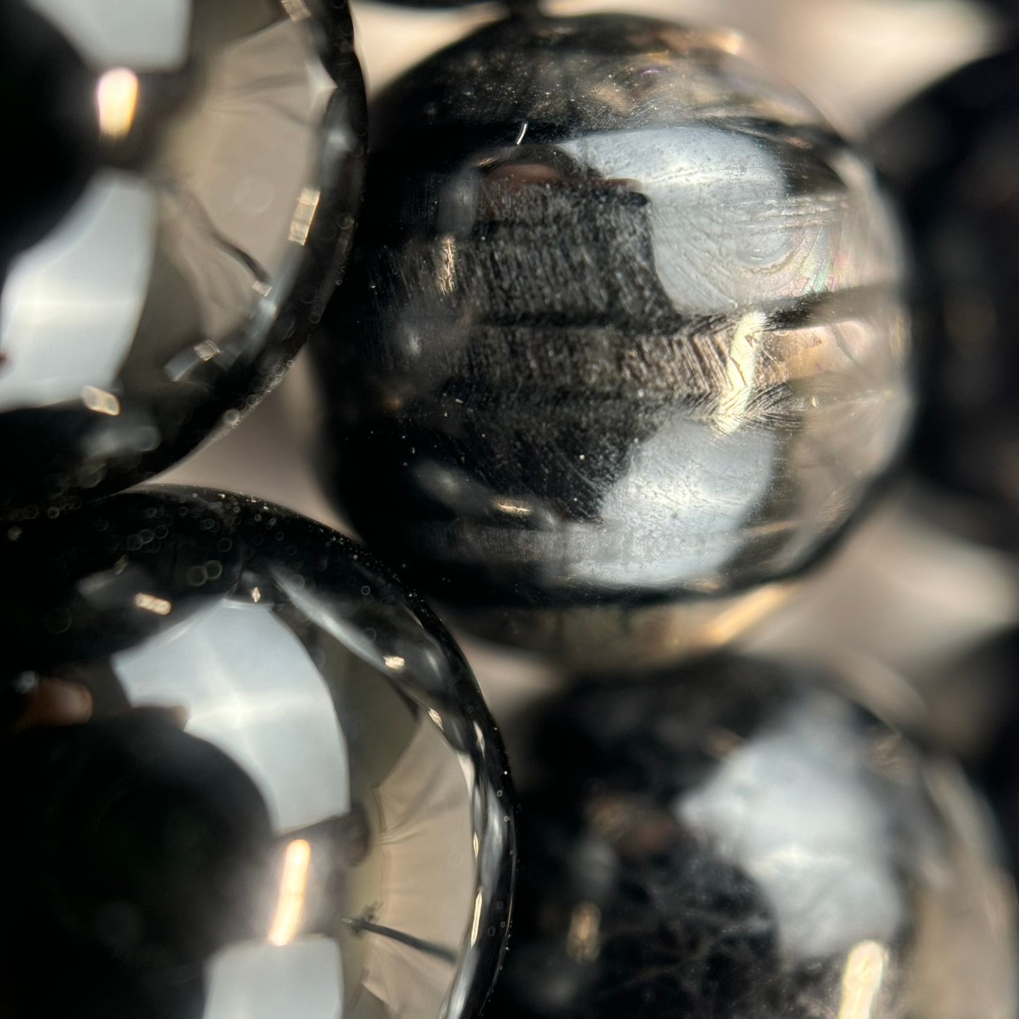Hyperstene Polished  Round Beads image 5
