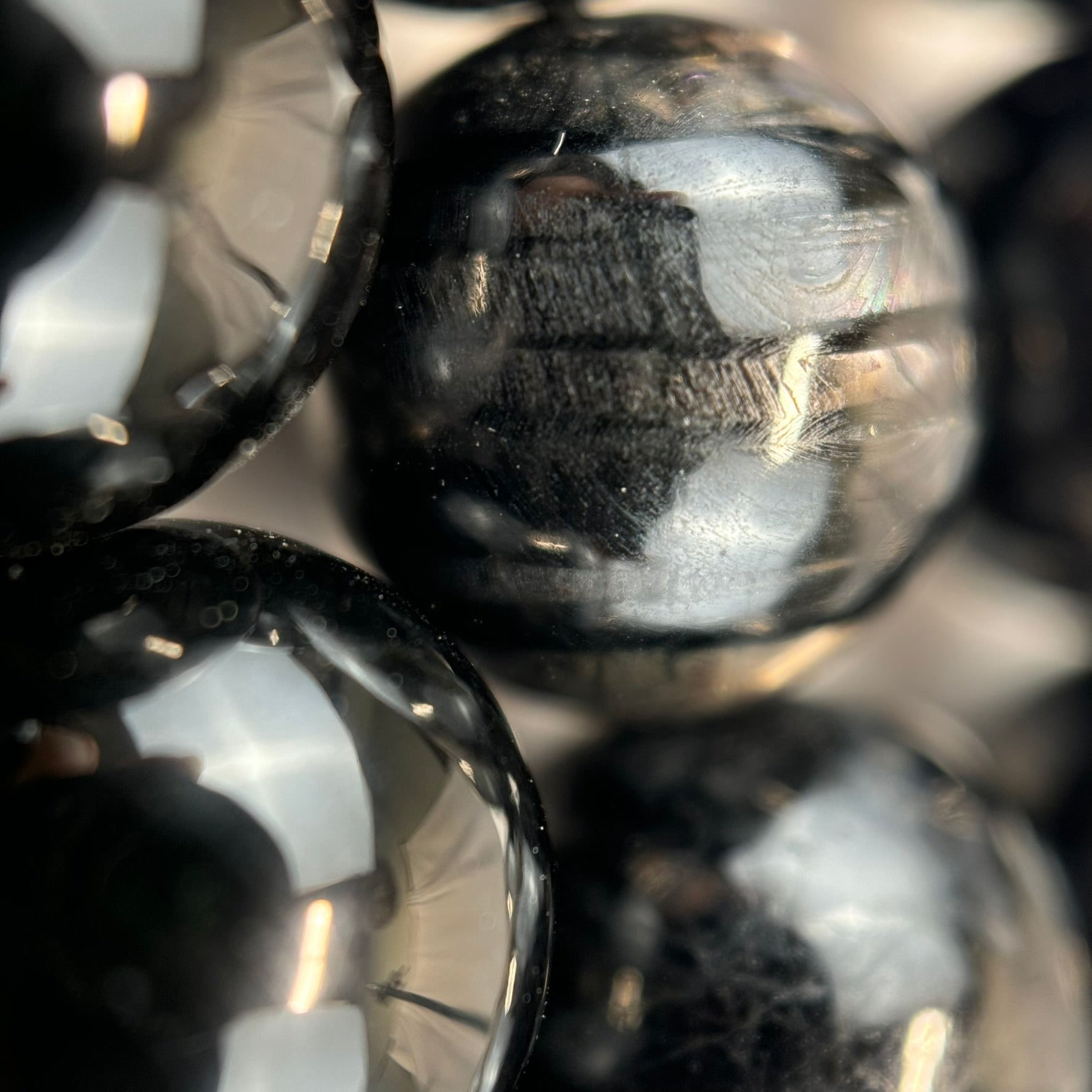 Hyperstene Polished  Round Beads image 5