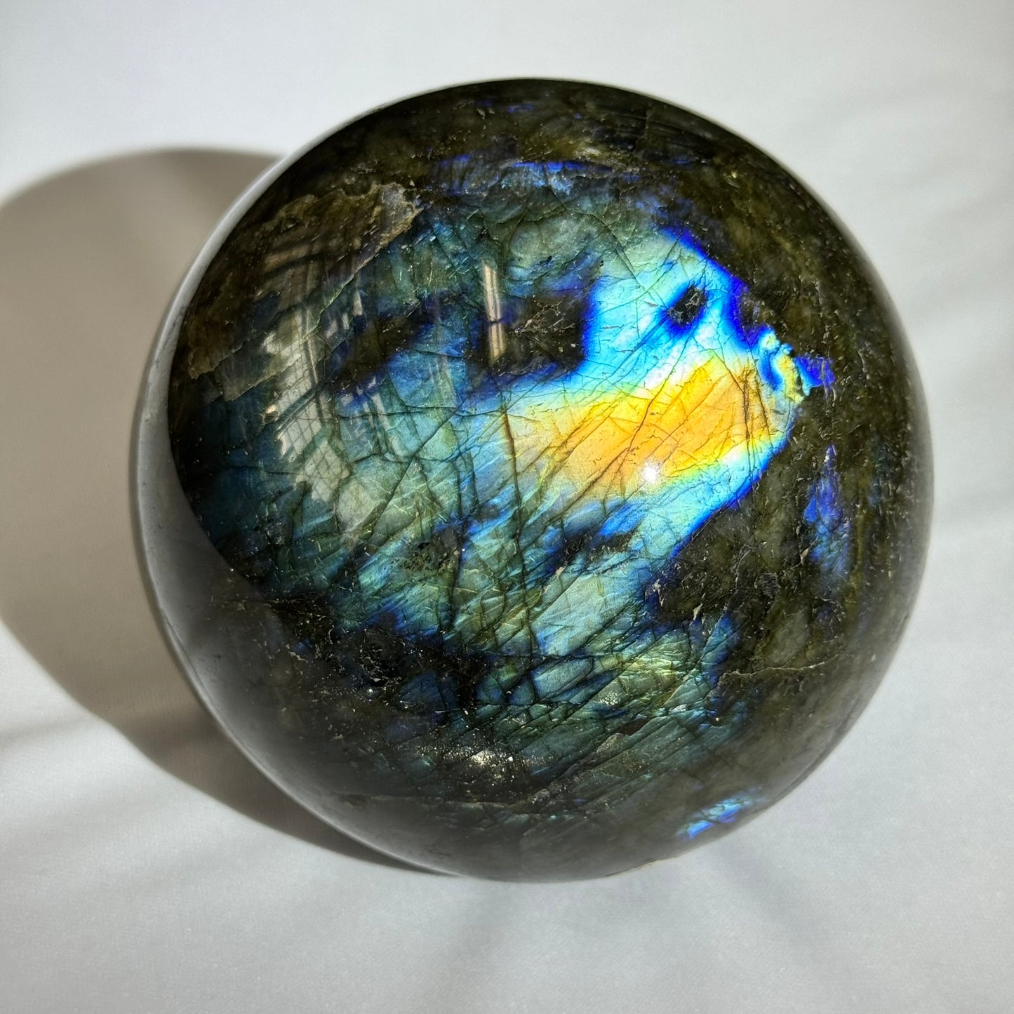Labradorite Sphere (4 inch) image 0