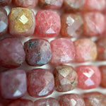 Rhodonite Square Beads (A Quality) image 6