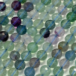 Fluorite Faceted Round Beads image 8