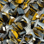Tiger's Eye Faceted Pear Shape Beads image 2