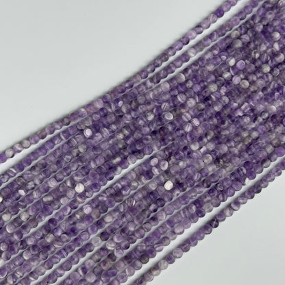 Amethyst Frosted Round Beads image 3