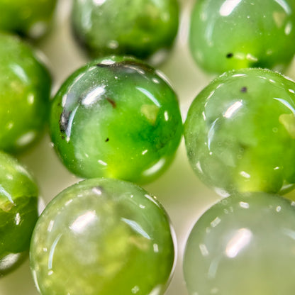 BC Jade AA Polished Round Beads image 5