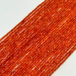 Carnelian Faceted Round Beads image 7