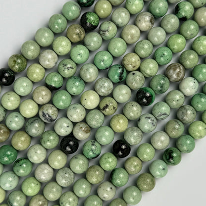 Hydrogrossular Garnet Polished Round Beads image 4