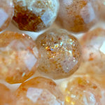 Sunstone Faceted Round Beads (Color A) image 6