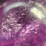 Purple Fluorite Polished  Round Beads image 6