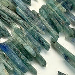 Natural Kyanite Blade Polished Beads image 1