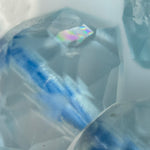 Faceted Topaz Diamond Cut Rondelle Beads (6x4mm) image 4