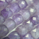Lavender Amethyst Faceted Square Beads image 4