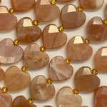 Sunstone Faceted Heart 12ÃƒÆ’Ã†â€™Ãƒâ€ Ã¢â‚¬â„¢ÃƒÆ’Ã‚Â¢ÃƒÂ¢Ã¢â‚¬Å¡Ã‚Â¬ÃƒÂ¢Ã¢â€šÂ¬Ã‚Â12 mm Beads image 7
