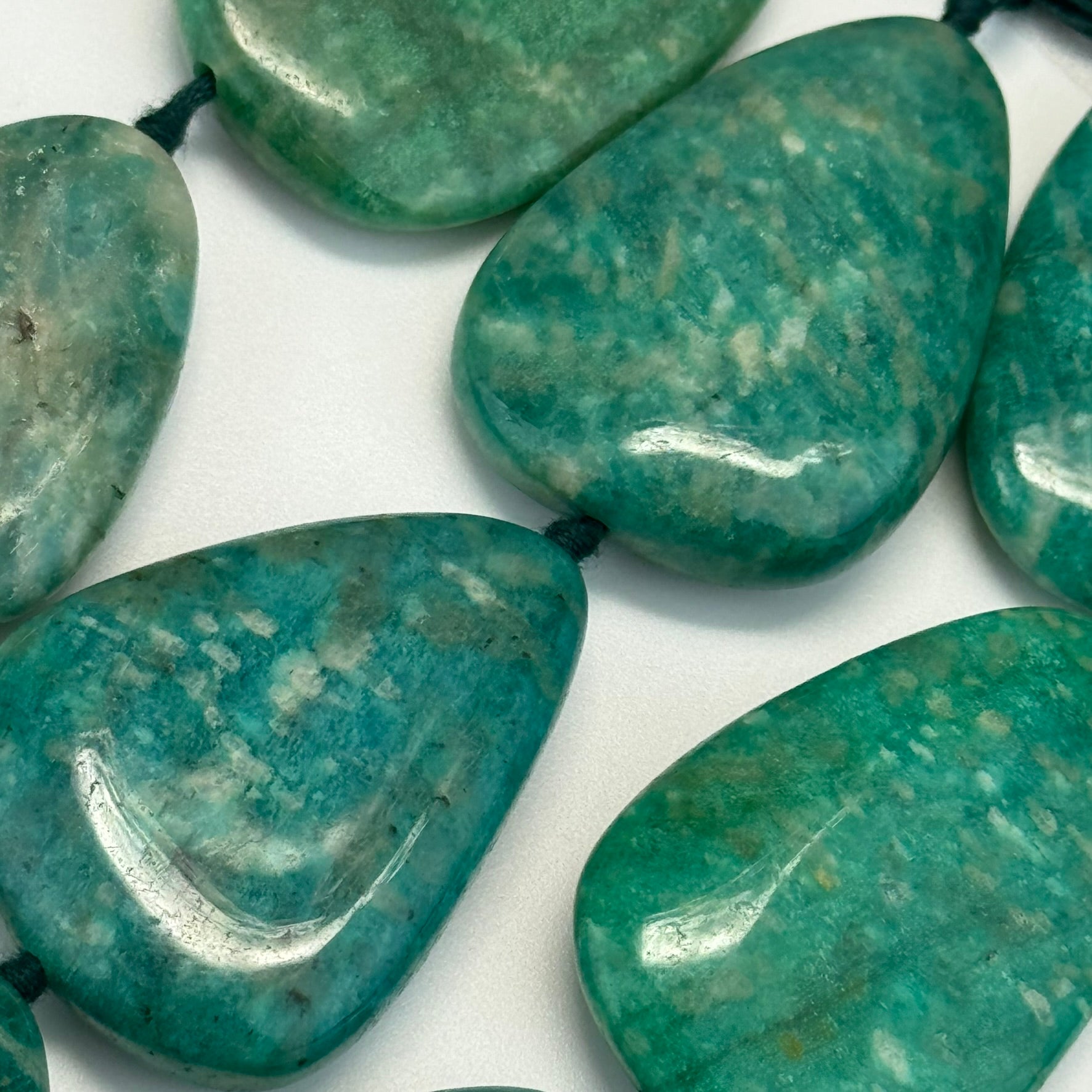 Brazilian Amazonite AAAA Freeform Gemstone Beads image 3