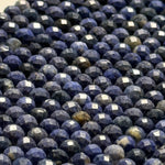 Sodalite Faceted Round Beads image 1