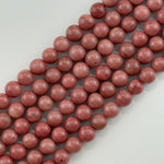 Rhodonite AA Polished Round Beads image 6