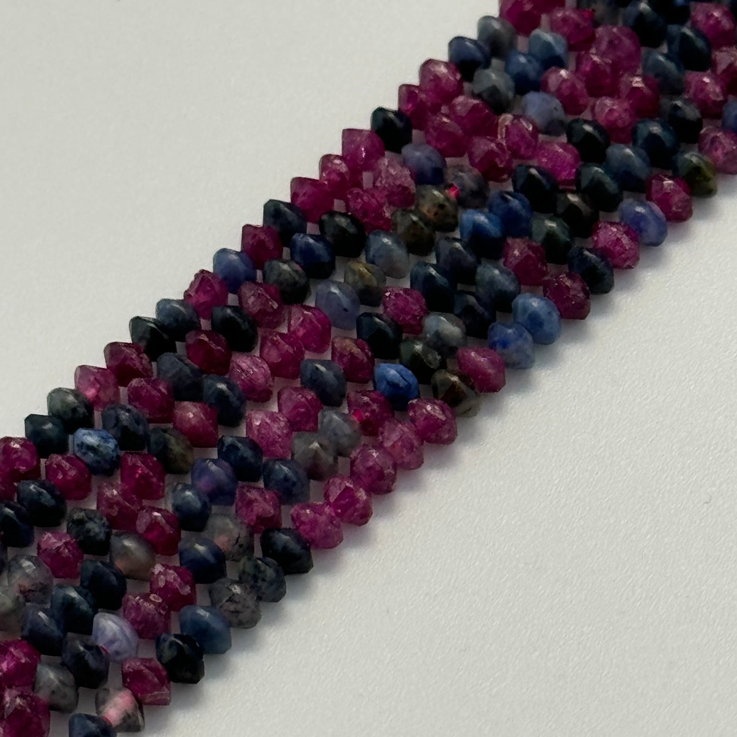 Ruby and Sapphire Space Ship Beads image 3