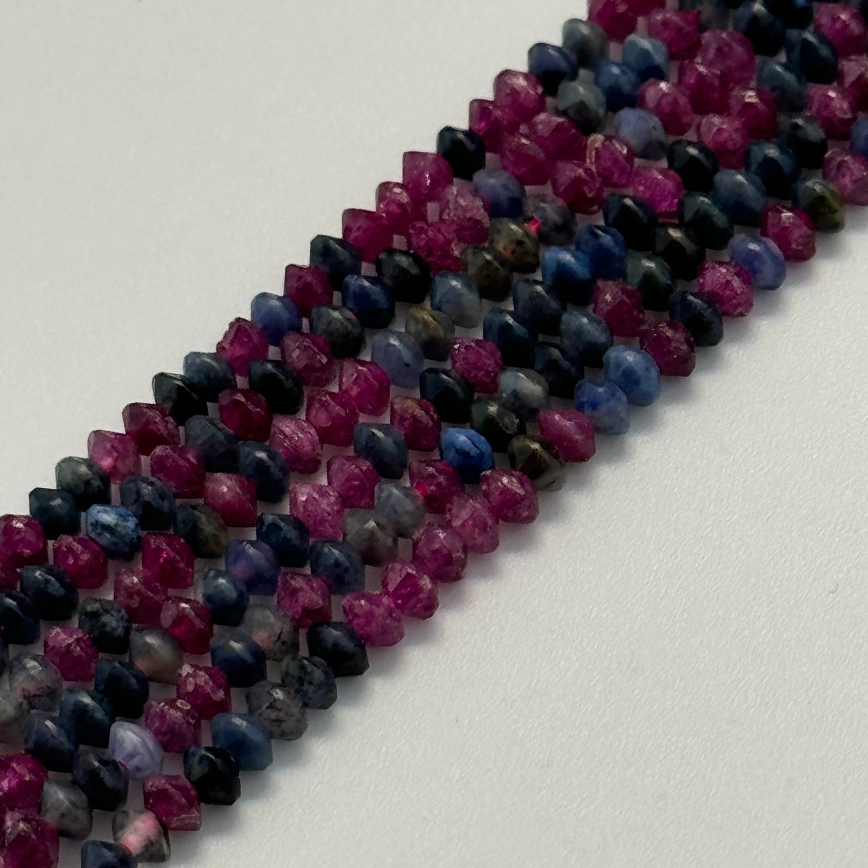 Ruby and Sapphire Space Ship Beads image 3