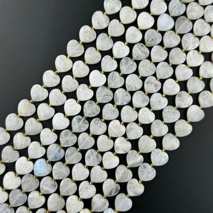 Rainbow Moonstone Faceted Heart 12ÃƒÆ’Ã†â€™Ãƒâ€ Ã¢â‚¬â„¢ÃƒÆ’Ã‚Â¢ÃƒÂ¢Ã¢â‚¬Å¡Ã‚Â¬ÃƒÂ¢Ã¢â€šÂ¬Ã‚Â12 mm Beads image 0