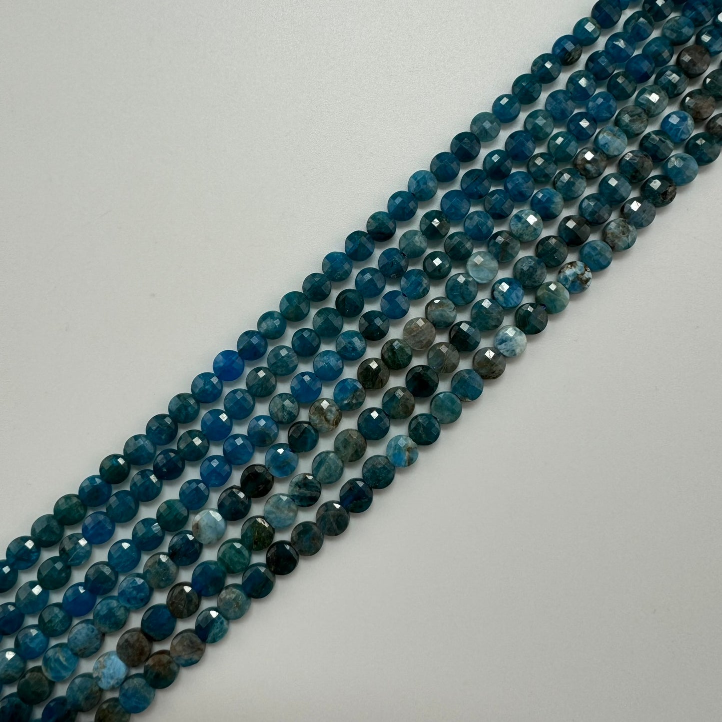 Apatite Lentils Beads image 6