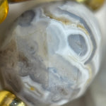 Crazy Lace Agate Faceted Barrel 8 Beads image 6