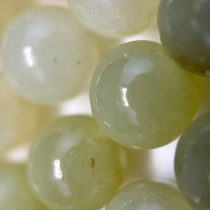 Hetian China Jade Polished Round Beads image 4
