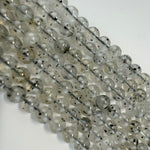 Space Mica Quartz Polished  Round Beads image 3