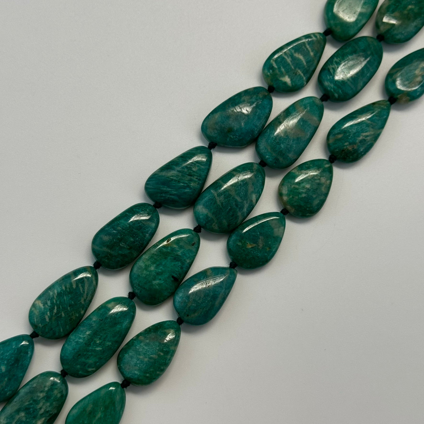 Brazilian Amazonite AAAA Freeform Gemstone Beads image 5