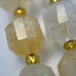 Citrine Dodecahedron Beads image 5
