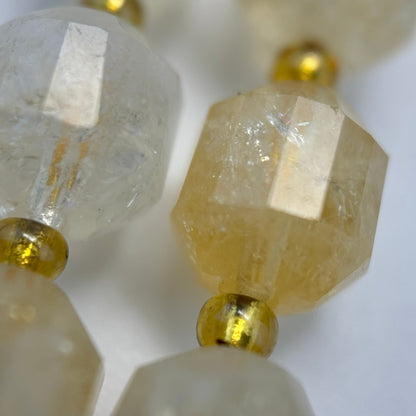 Citrine Dodecahedron Beads image 5