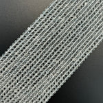 White Topaz Faceted Round Beads image 5