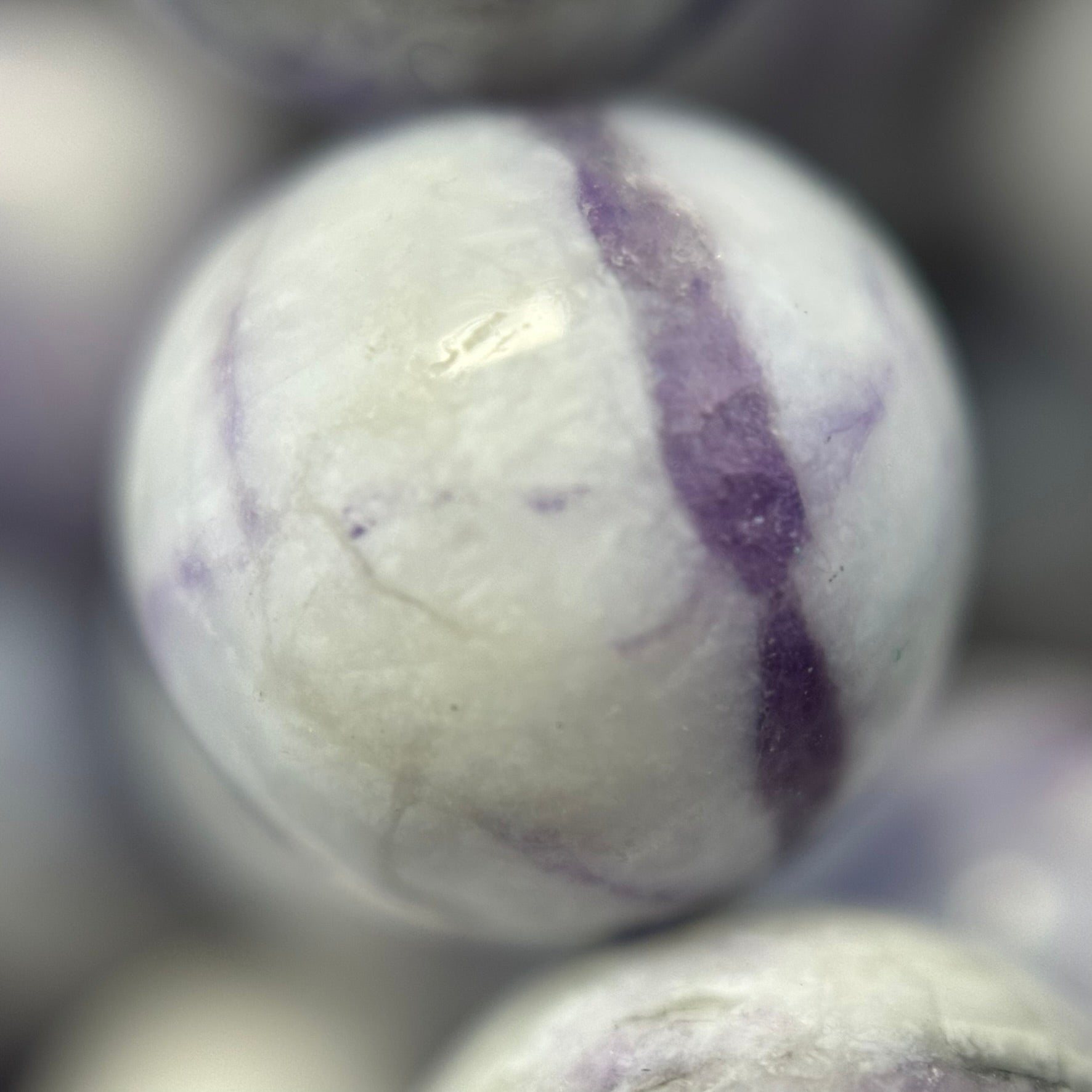 Tiffany Jasper Polished Round Beads image 1