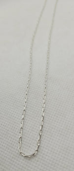 18ÃƒÆ’Ã†â€™Ãƒâ€šÃ‚Â¢ÃƒÆ’Ã‚Â¢ÃƒÂ¢Ã¢â€šÂ¬Ã…Â¡Ãƒâ€šÃ‚Â¬ÃƒÆ’Ã¢â‚¬Å¡Ãƒâ€šÃ‚Â Rectangular Cable Chain | 925 Sterling Silver image 4