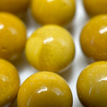 Yellow Mookaite Polished Round Beads image 4