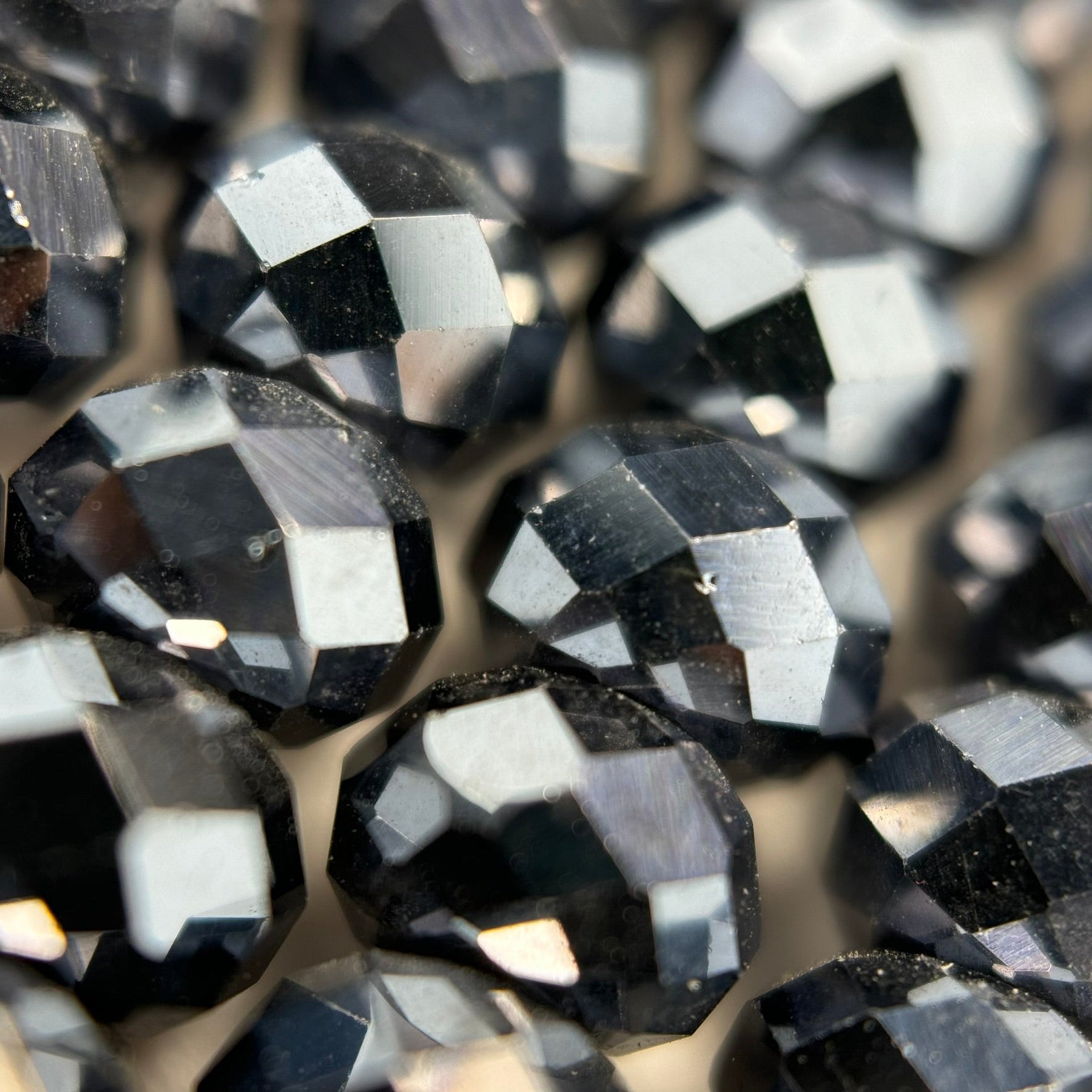 Terahertz Faceted Rondelle Beads image 5
