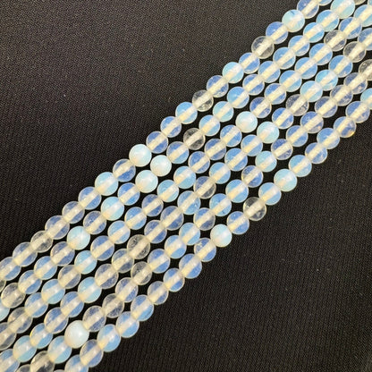 Opalite(Synthetic) Polished Round Beads image 5