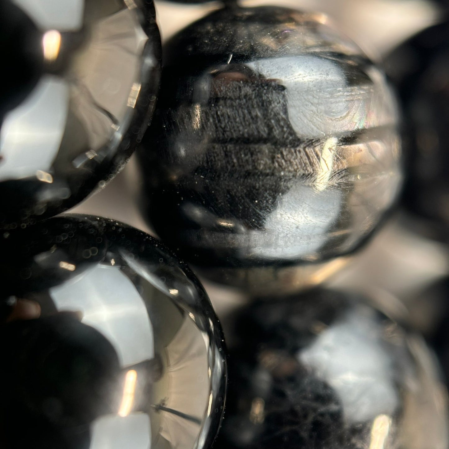 Hyperstene Polished  Round Beads image 5