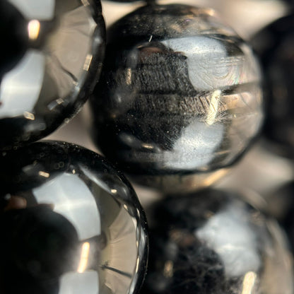 Hyperstene Polished  Round Beads image 5