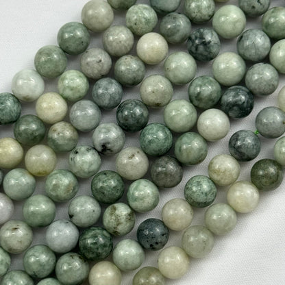 Burmese Green Jade Polished Round Beads image 7