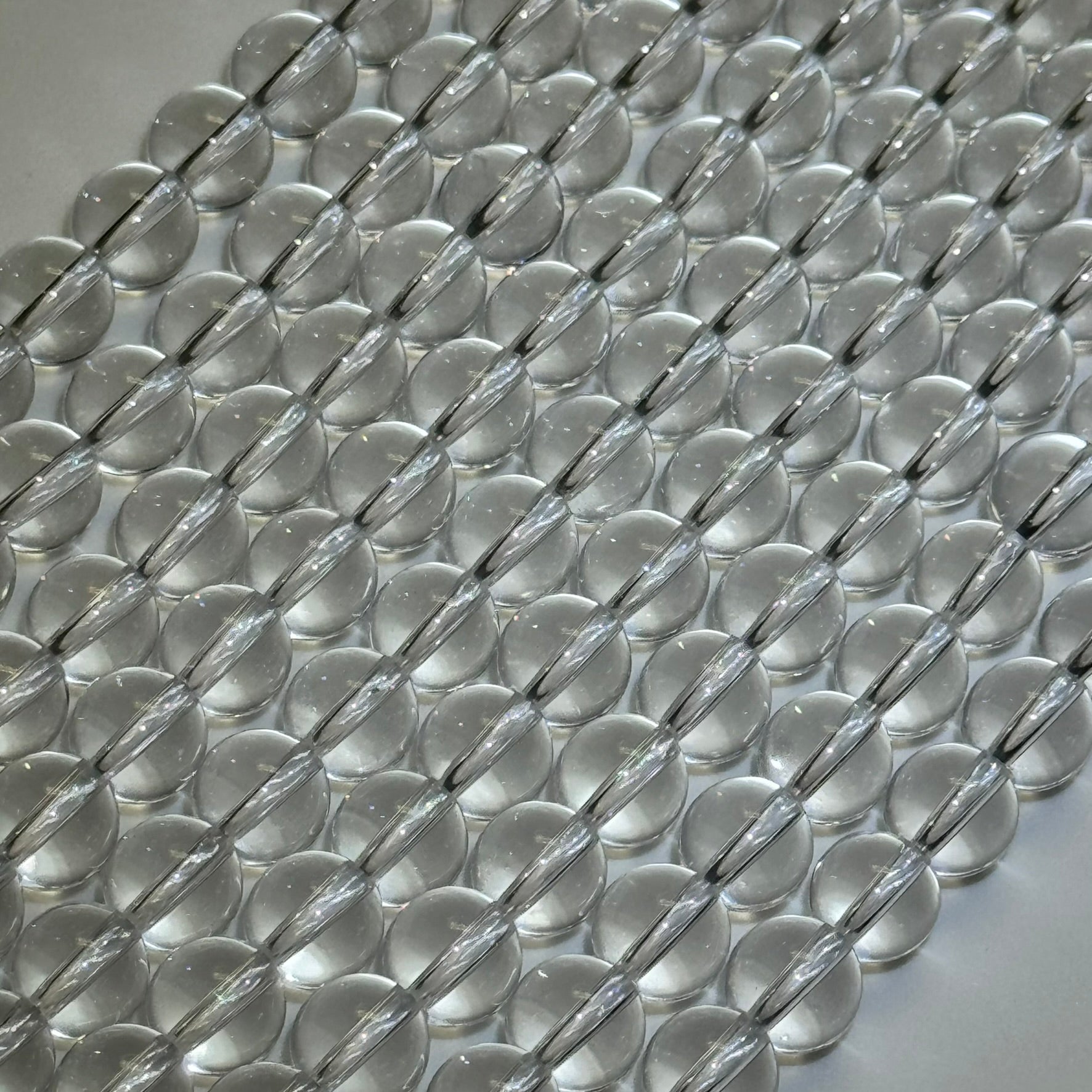 Clear Quartz Polished  Round Beads image 4