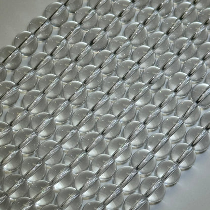 Clear Quartz Polished  Round Beads image 4