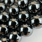 Hematite Polished  Round Beads image 1