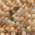 Sunstone Moonstone Faceted Round Beads image 2