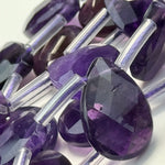Amethyst Faceted Pear Shape Beads image 7