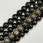 Black Opal Polished Round Beads image 4