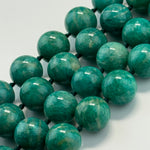 Brazilian Amazonite AAAA Polished Round Gemstone Beads image 7