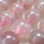 Blue Rose Quartz Polished Round Beads image 2