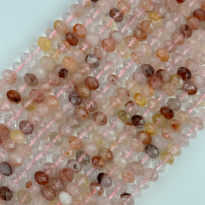 Hematoid Faceted Rondelle Beads image 4